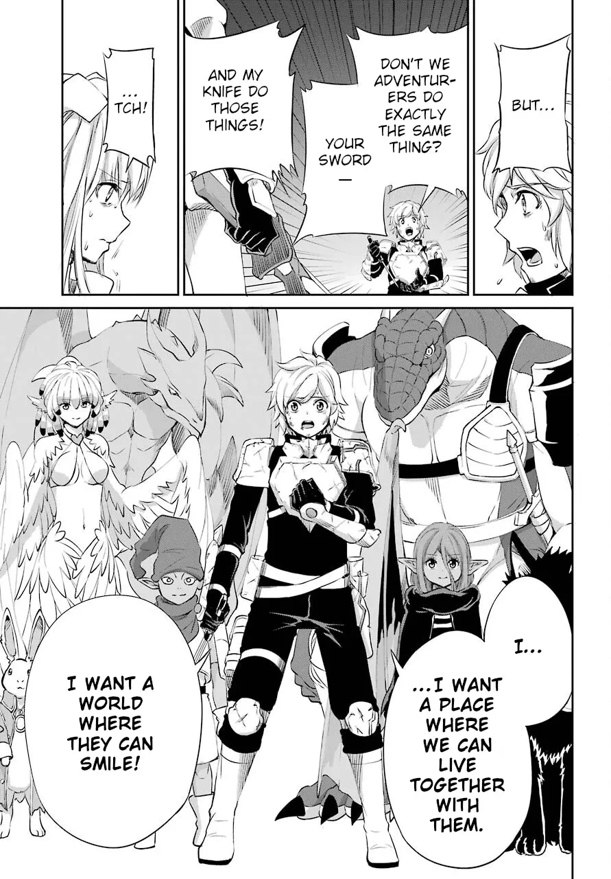 Dungeon Ni Deai O Motomeru No Wa Machigatte Iru Darou Ka Gaiden - Sword Oratoria Chapter 91 page 13 - MangaNato