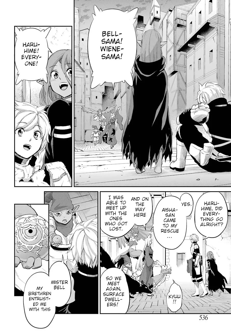 Dungeon Ni Deai O Motomeru No Wa Machigatte Iru Darou Ka Gaiden - Sword Oratoria Chapter 91 page 40 - MangaNato