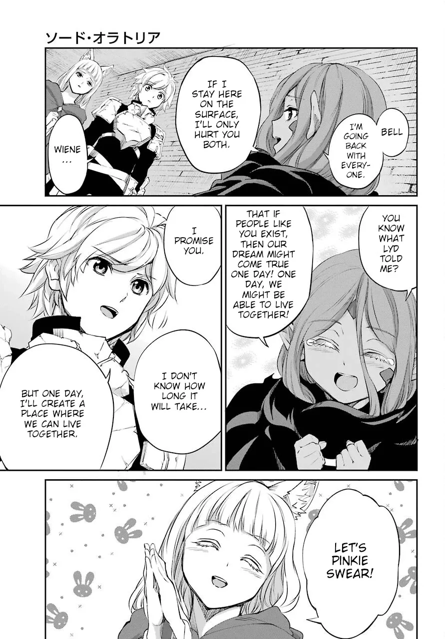 Dungeon Ni Deai O Motomeru No Wa Machigatte Iru Darou Ka Gaiden - Sword Oratoria Chapter 91 page 43 - MangaNato