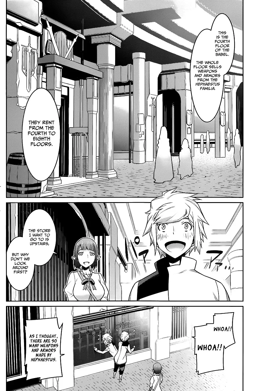 Dungeon Ni Deai O Motomeru No Wa Machigatte Iru Darou Ka - Page 20