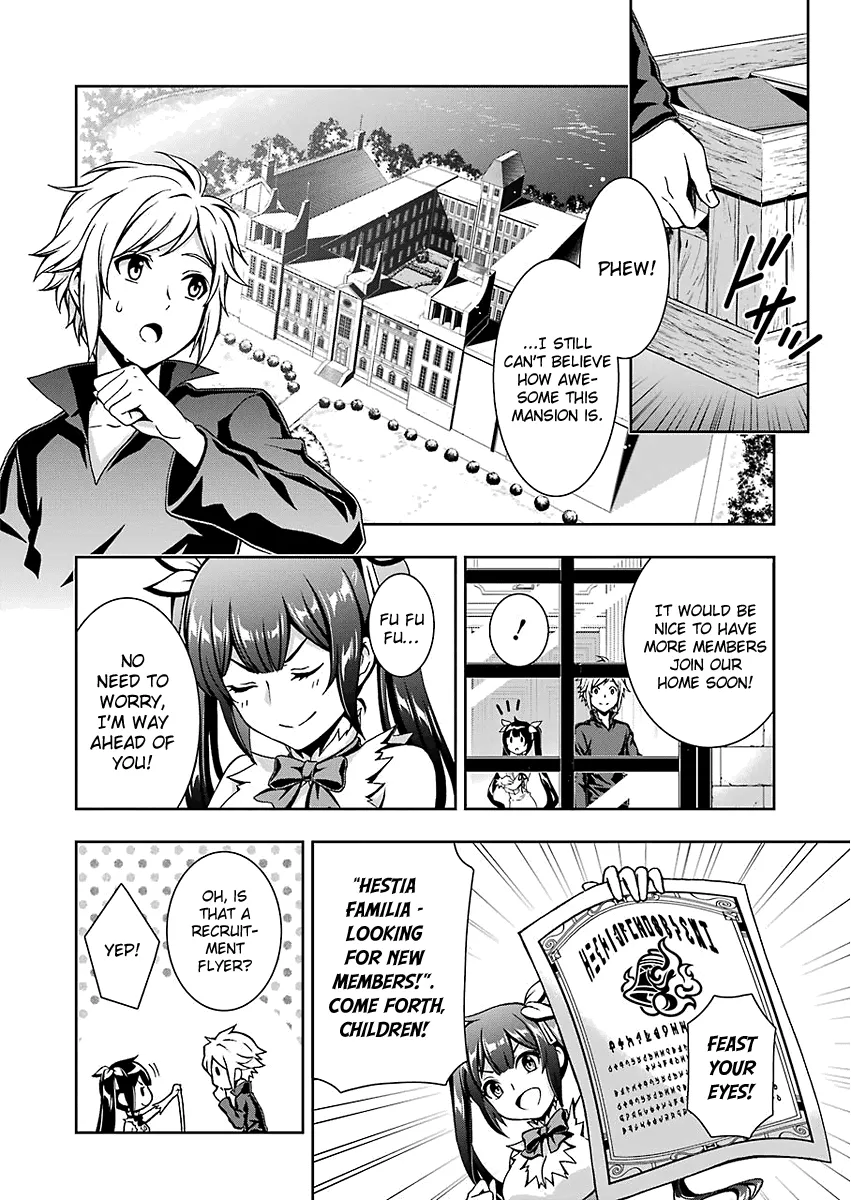 Dungeon ni Deai wo Motomeru no wa Machigatteiru Darou ka II - Page 12