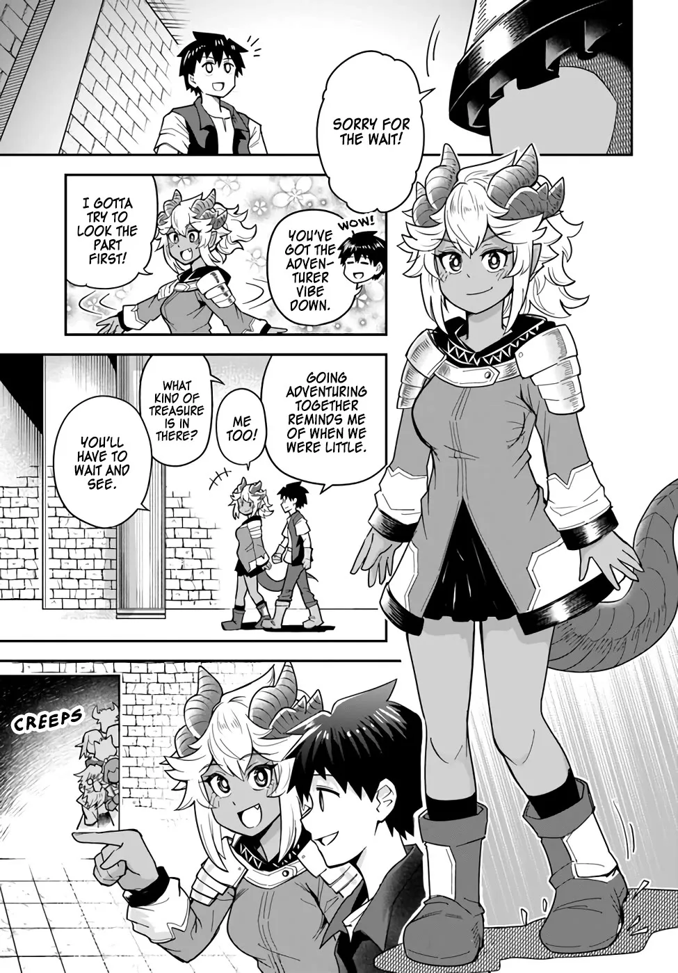 Dungeon No Osananajimi Chapter 33.1 page 3 - MangaKakalot