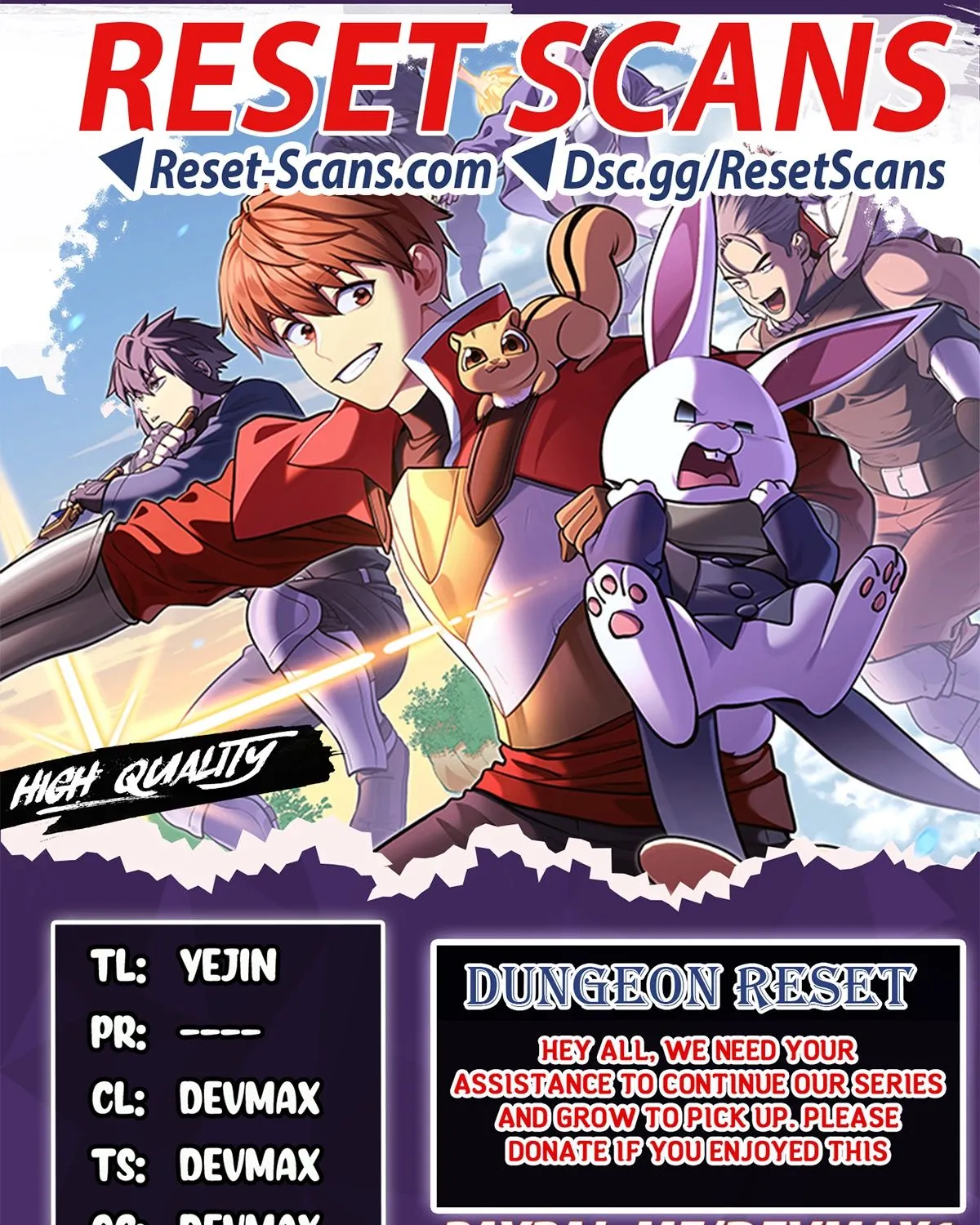 Dungeon Reset Chapter 145 page 1 - MangaNato