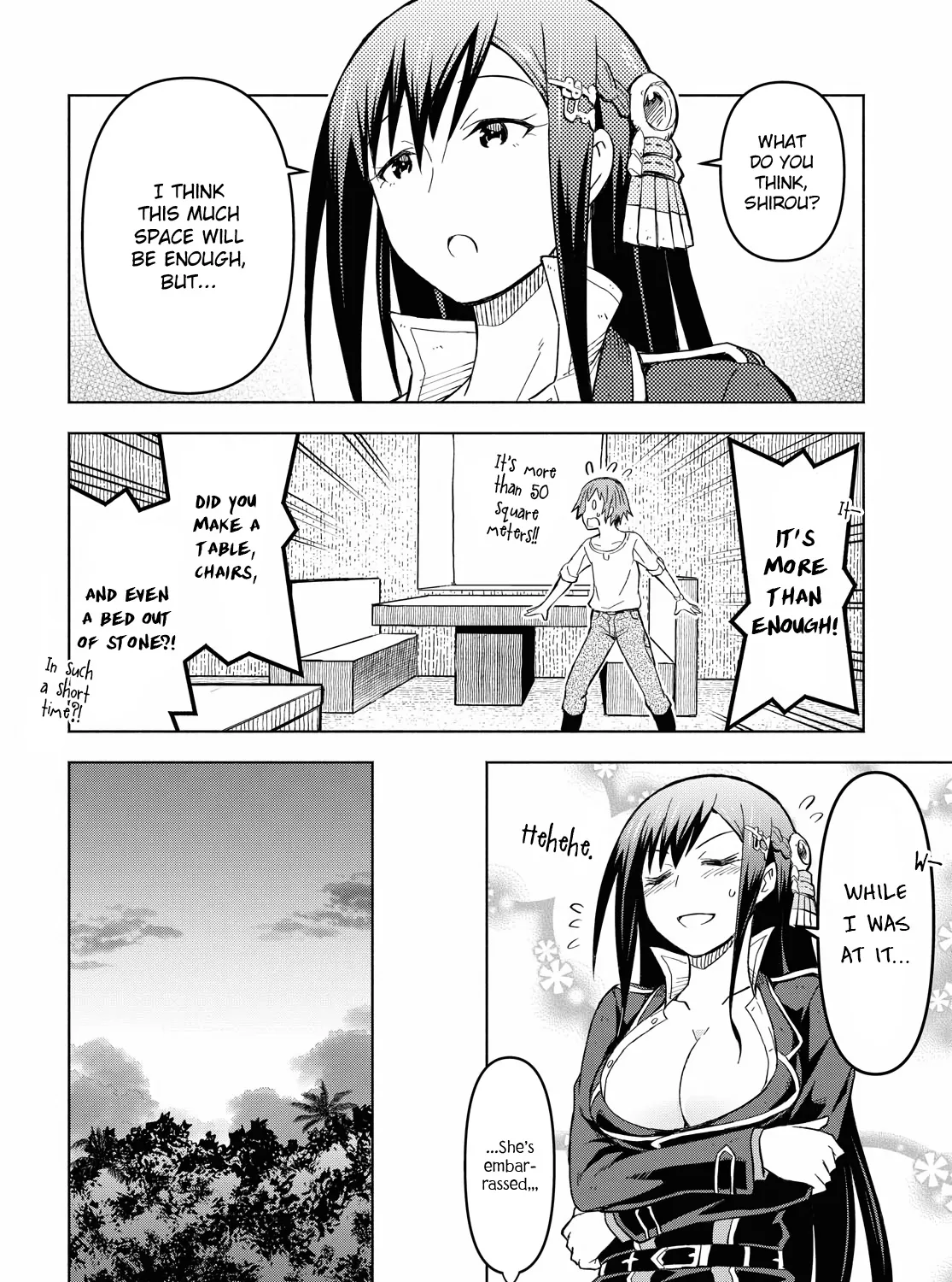 Dungeon Tou de Yadoya wo Yarou! Souzou Mahou wo Moratta Ore no Hosoude Hanjouki - Page 54