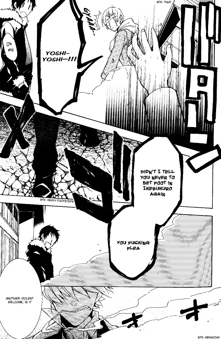 Durarara!! - 3 Way Standoff - Alley Chapter 1 page 22 - MangaKakalot