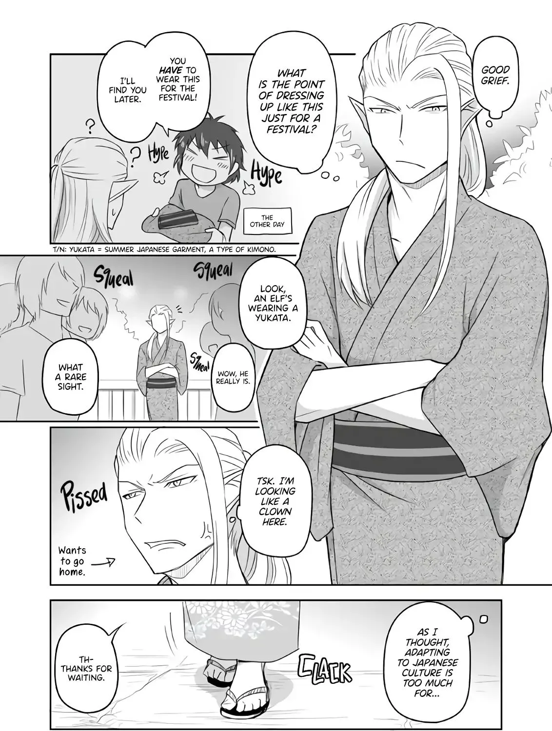 Elf Boyfriend & Boyish Girlfriend Chapter 7 page 1 - MangaKakalot