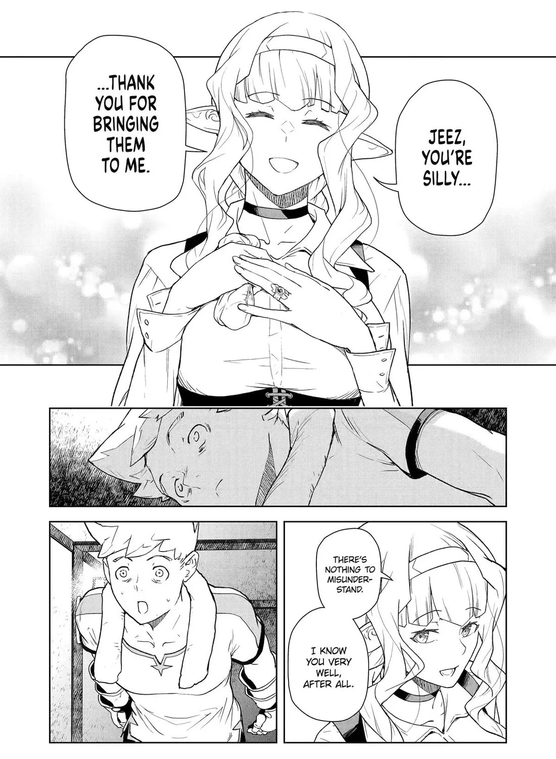 Even the Captain Knight, Miss Elf, Wants to be a Maiden. Chapter 27 page 27 - MangaNato