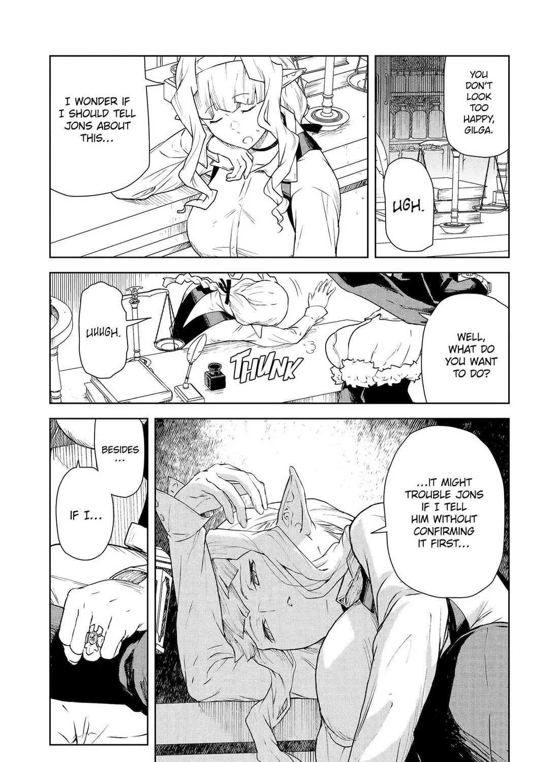 Even the Captain Knight, Miss Elf, Wants to be a Maiden. - Page 15