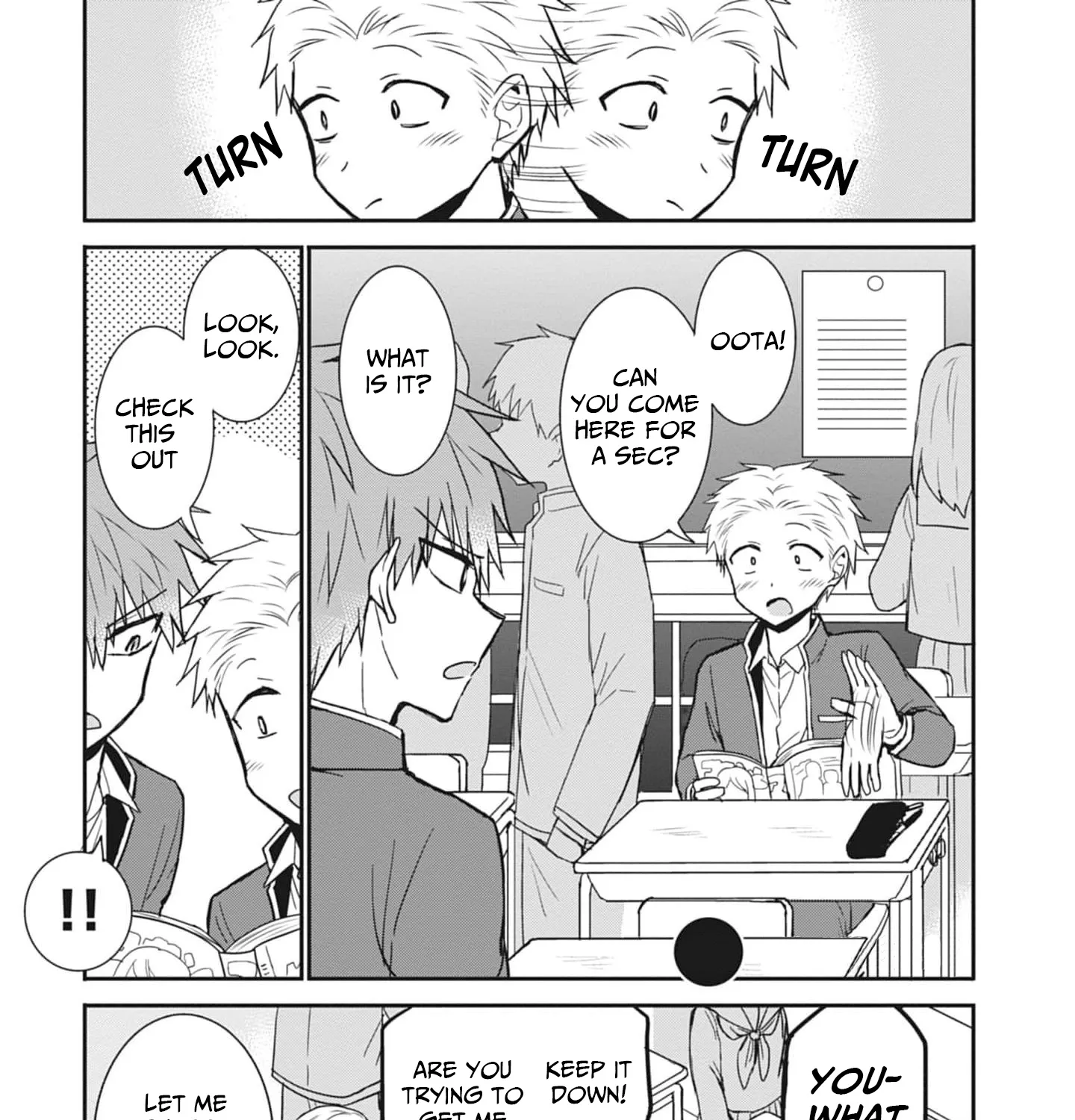 Expressionless Kashiwada-San And Emotional Oota-Kun Chapter 78 page 2 - MangaNato