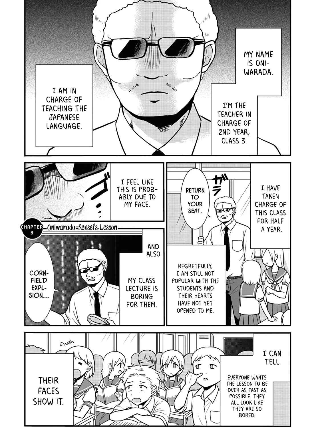 Expressionless Kashiwada-San And Emotional Oota-Kun Chapter 8 page 1 - MangaNato