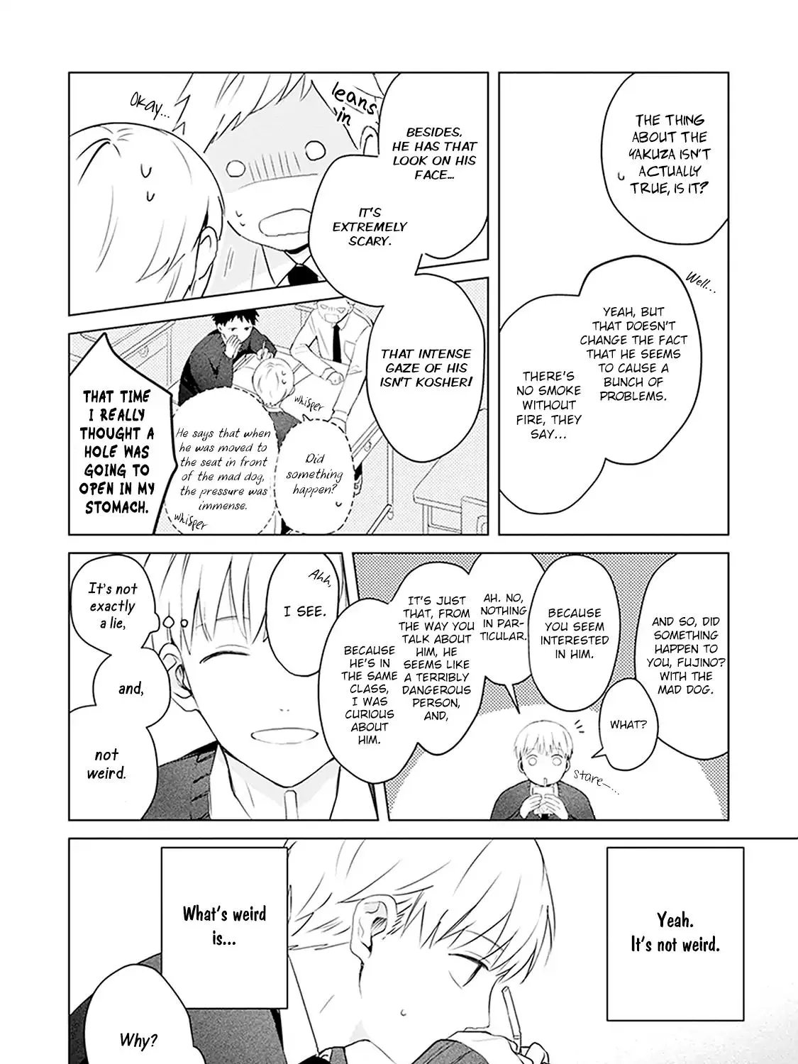 Eyes speak more love than the mouth Chapter 2 page 12 - MangaKakalot