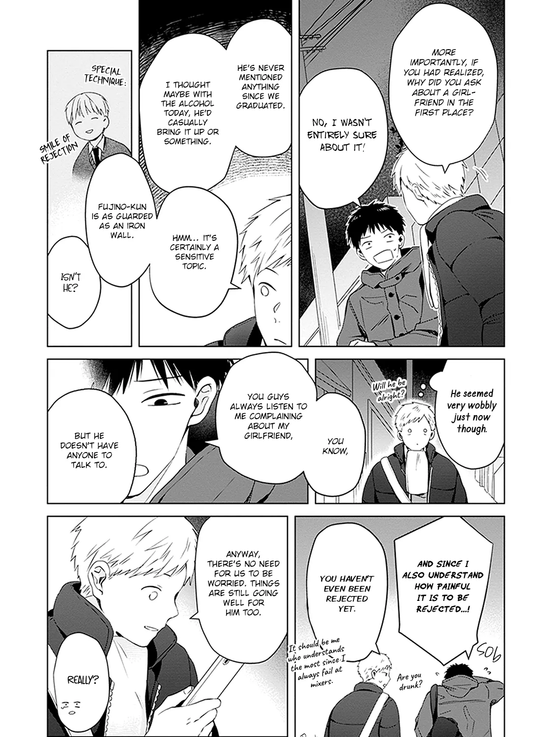 Eyes speak more love than the mouth Chapter 4.5 page 22 - MangaKakalot