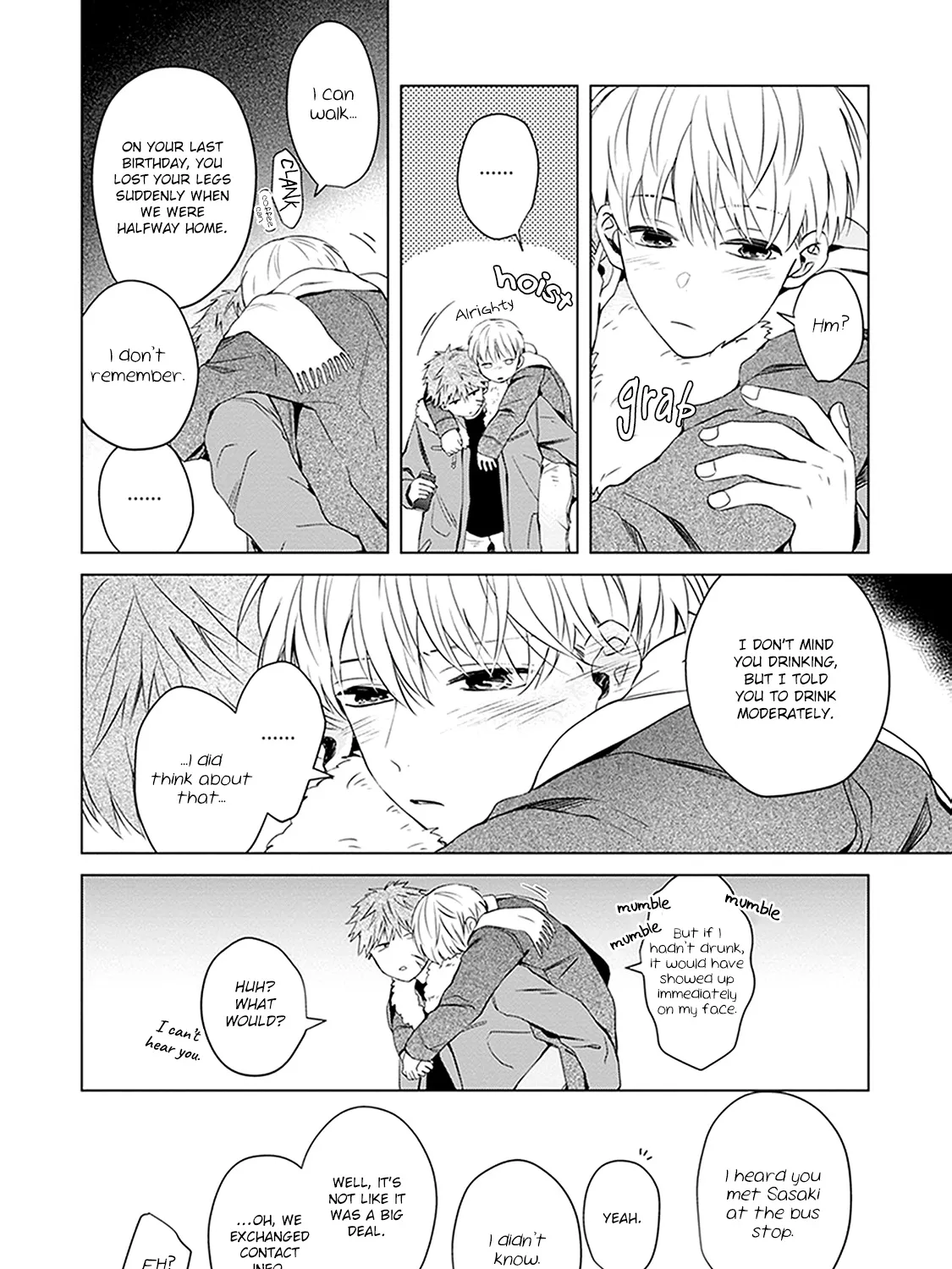 Eyes speak more love than the mouth Chapter 4.5 page 28 - MangaKakalot