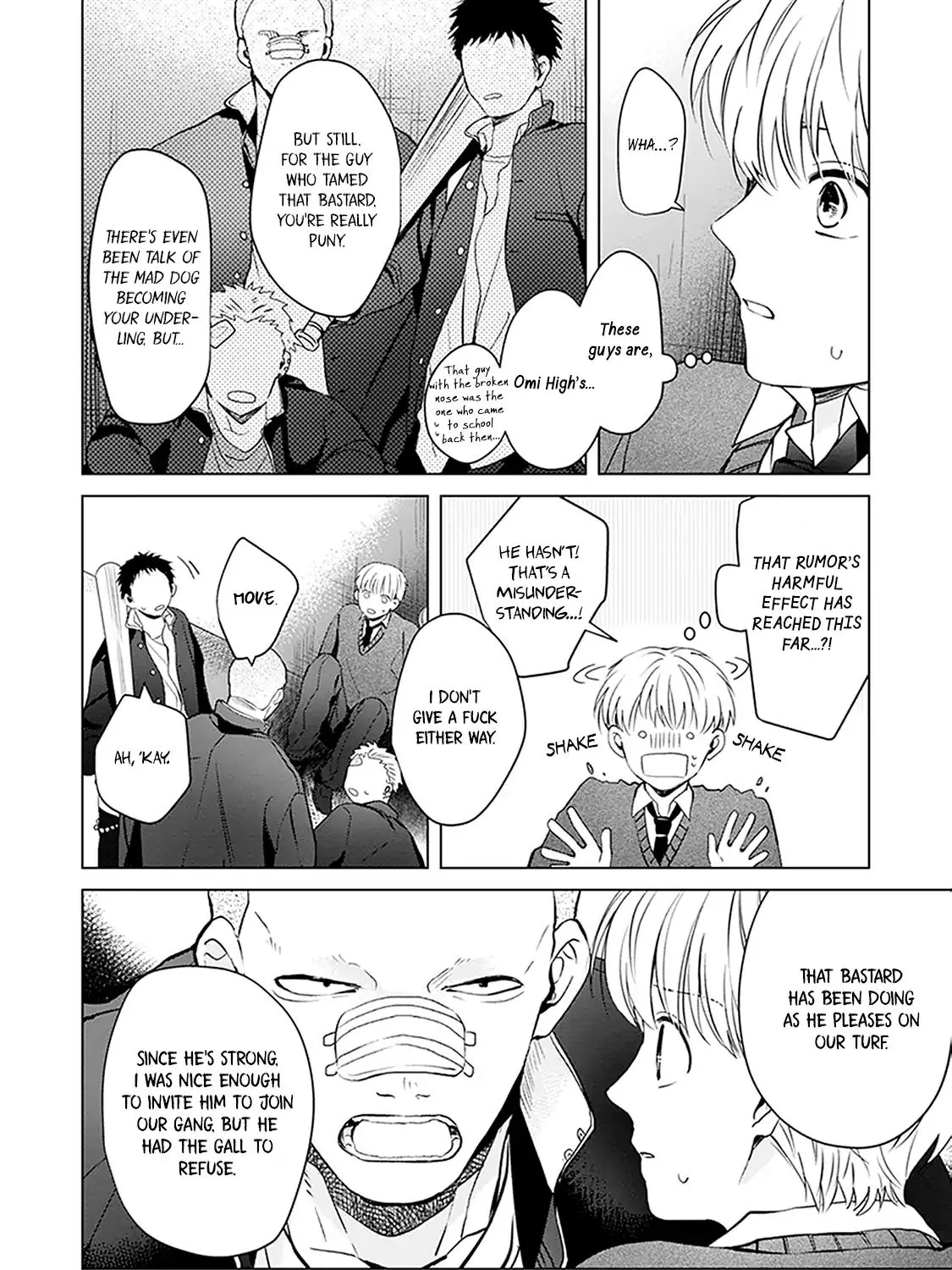 Eyes speak more love than the mouth Chapter 4 page 44 - MangaKakalot