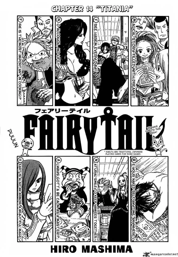 Fairy Tail Chapter 14 page 1 - MangaKakalot