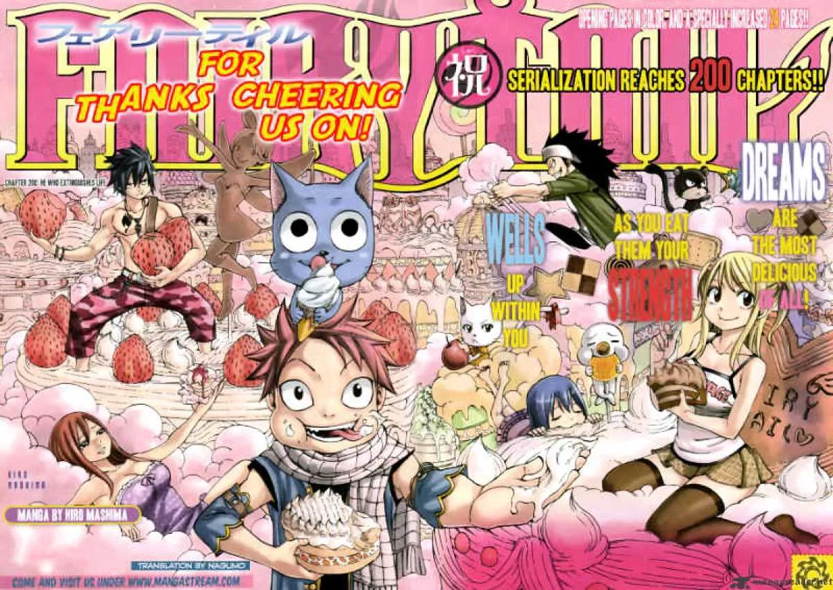 Fairy Tail Chapter 200 page 3 - MangaKakalot