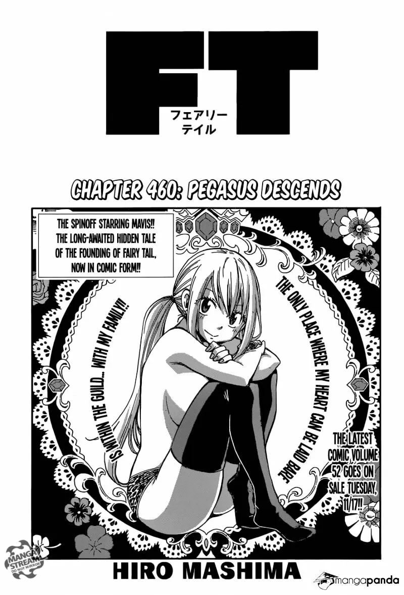 Fairy Tail Chapter 460 page 1 - MangaNato