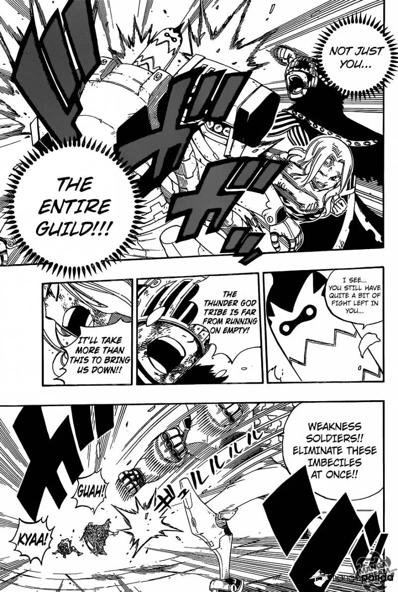 Fairy Tail Chapter 460 page 15 - MangaNato