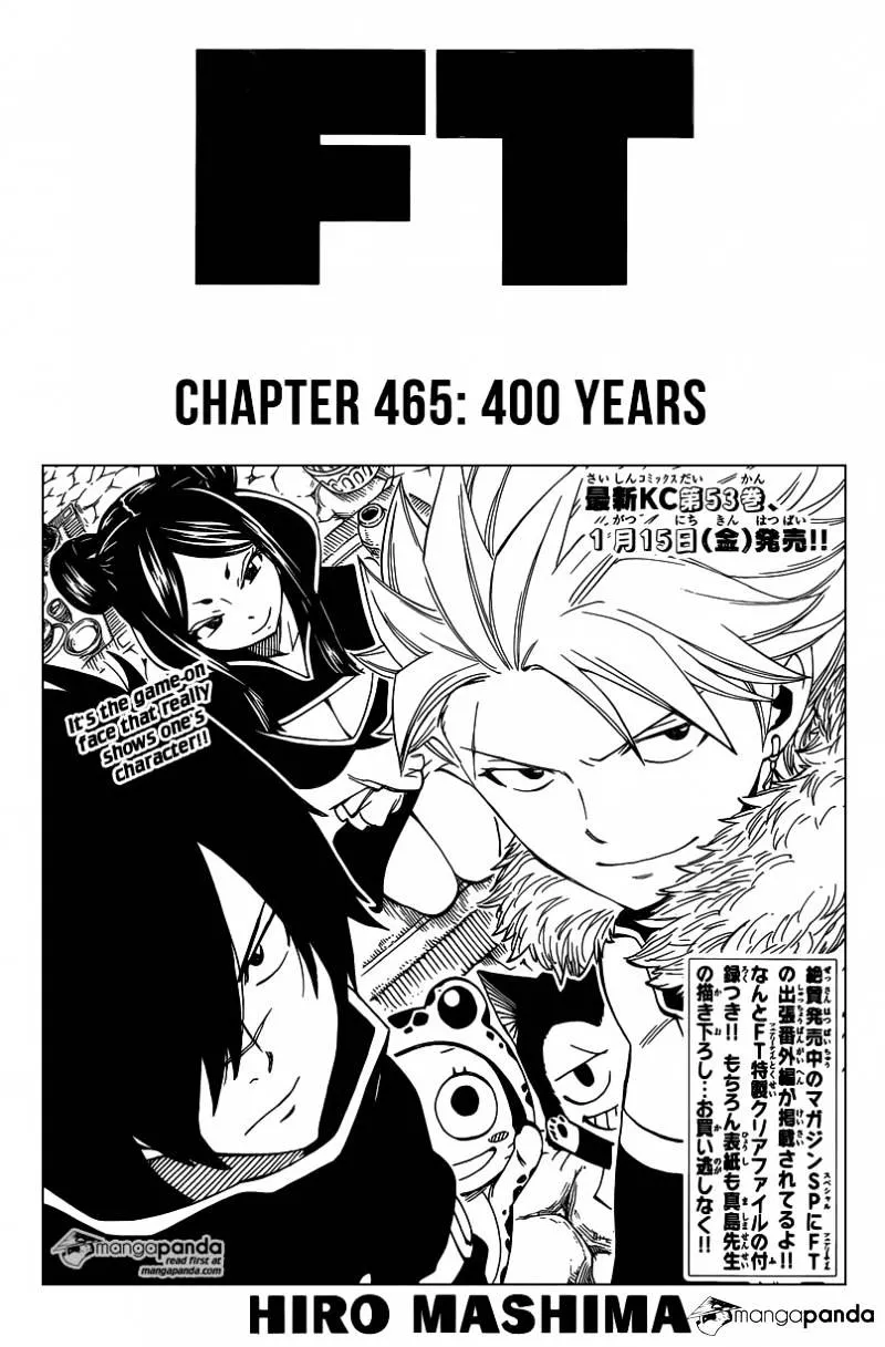 Fairy Tail Chapter 465 page 1 - MangaKakalot