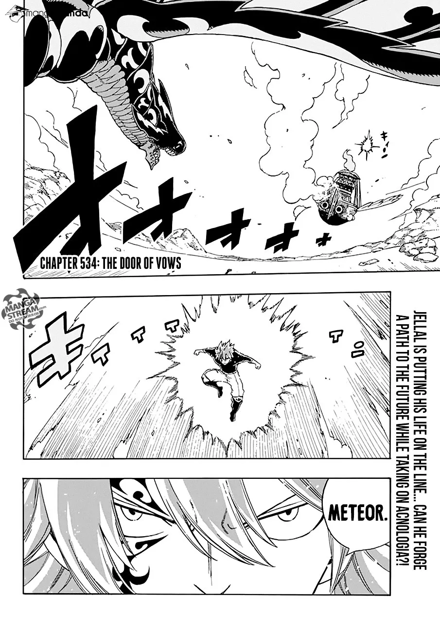 Fairy Tail Chapter 534 page 2 - MangaKakalot