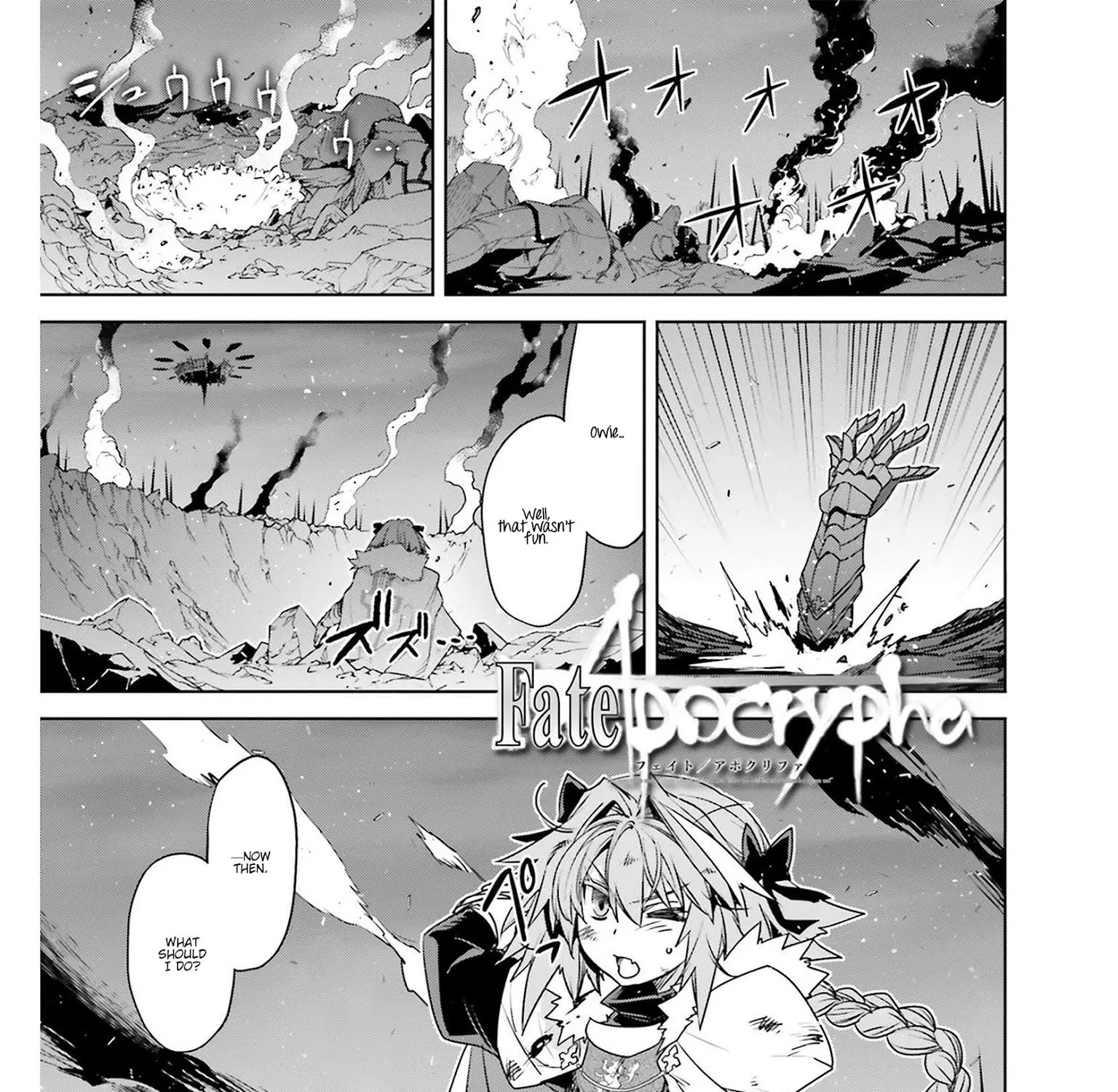 Fate/apocrypha Chapter 23 page 1 - MangaNato