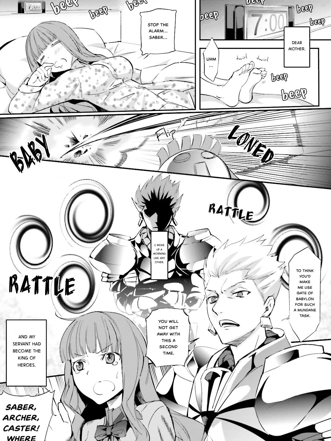 Fate/Extra Chapter 17.5 page 1 - MangaNato