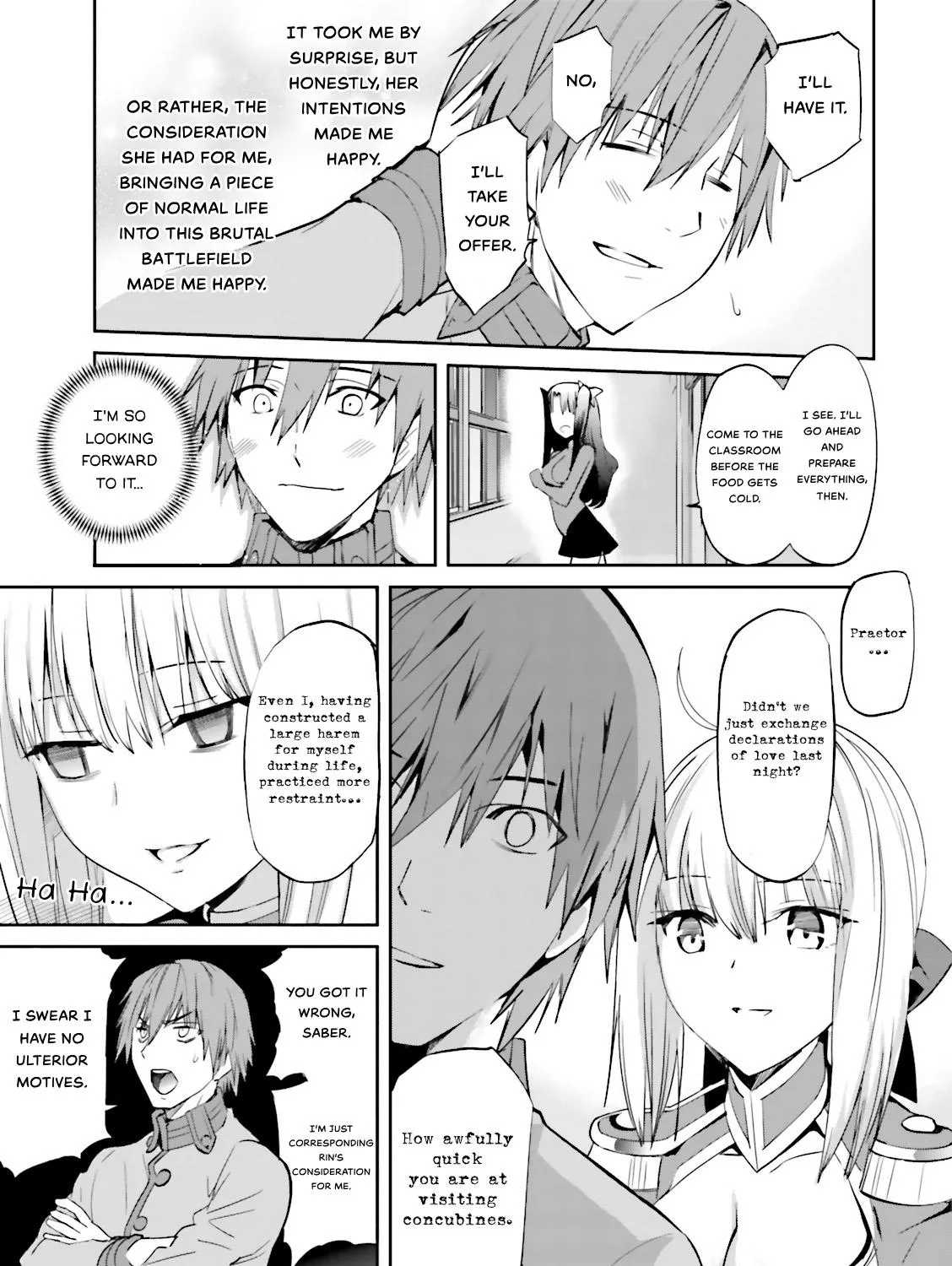 Fate/Extra Chapter 26 page 17 - MangaNato