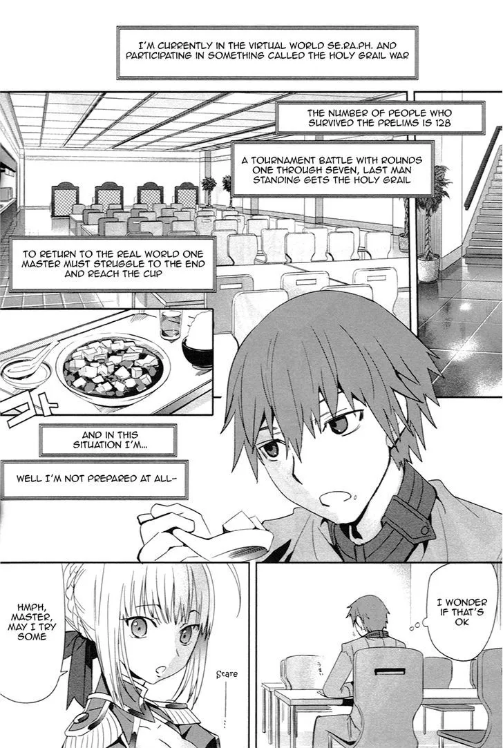 Fate/Extra Chapter 3 page 3 - MangaNato