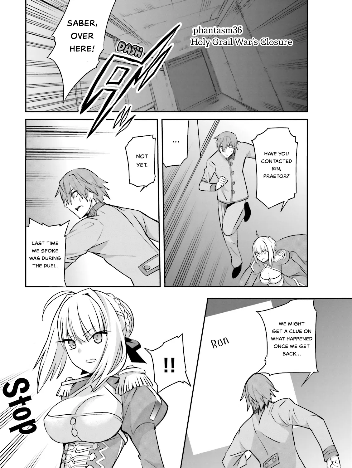 Fate/Extra Chapter 36 page 1 - MangaKakalot