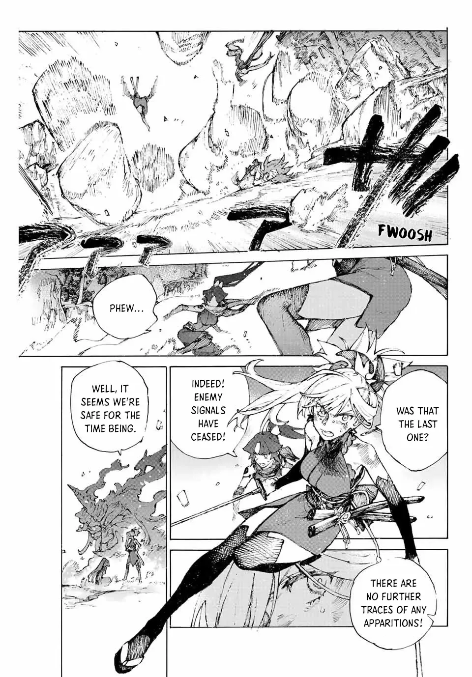 Fate/grand Order -Epic Of Remnant- Pseudo-Singularity Iii: The Stage Of Carnage, Shimousa - Seven Duels Of Swordmasters Chapter 38 page 3 - MangaKakalot