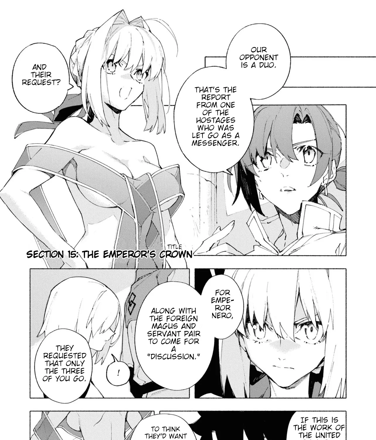 Fate/Grand Order -mortalis:stella- Chapter 15 page 1 - MangaKakalot