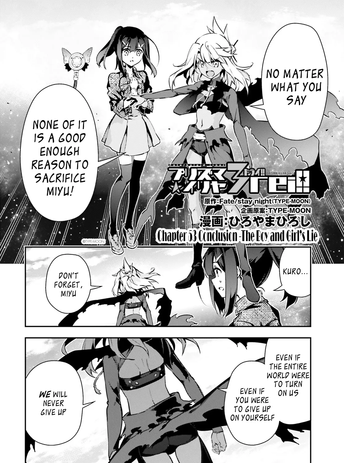 Fate/kaleid Liner Prisma☆Illya 3Rei!! Chapter 53.4 page 3 - MangaKakalot