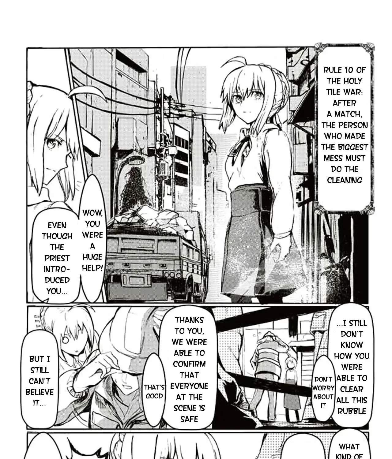 Fate/Mahjong Night - Seihai Sensou Chapter 51 page 1 - MangaKakalot