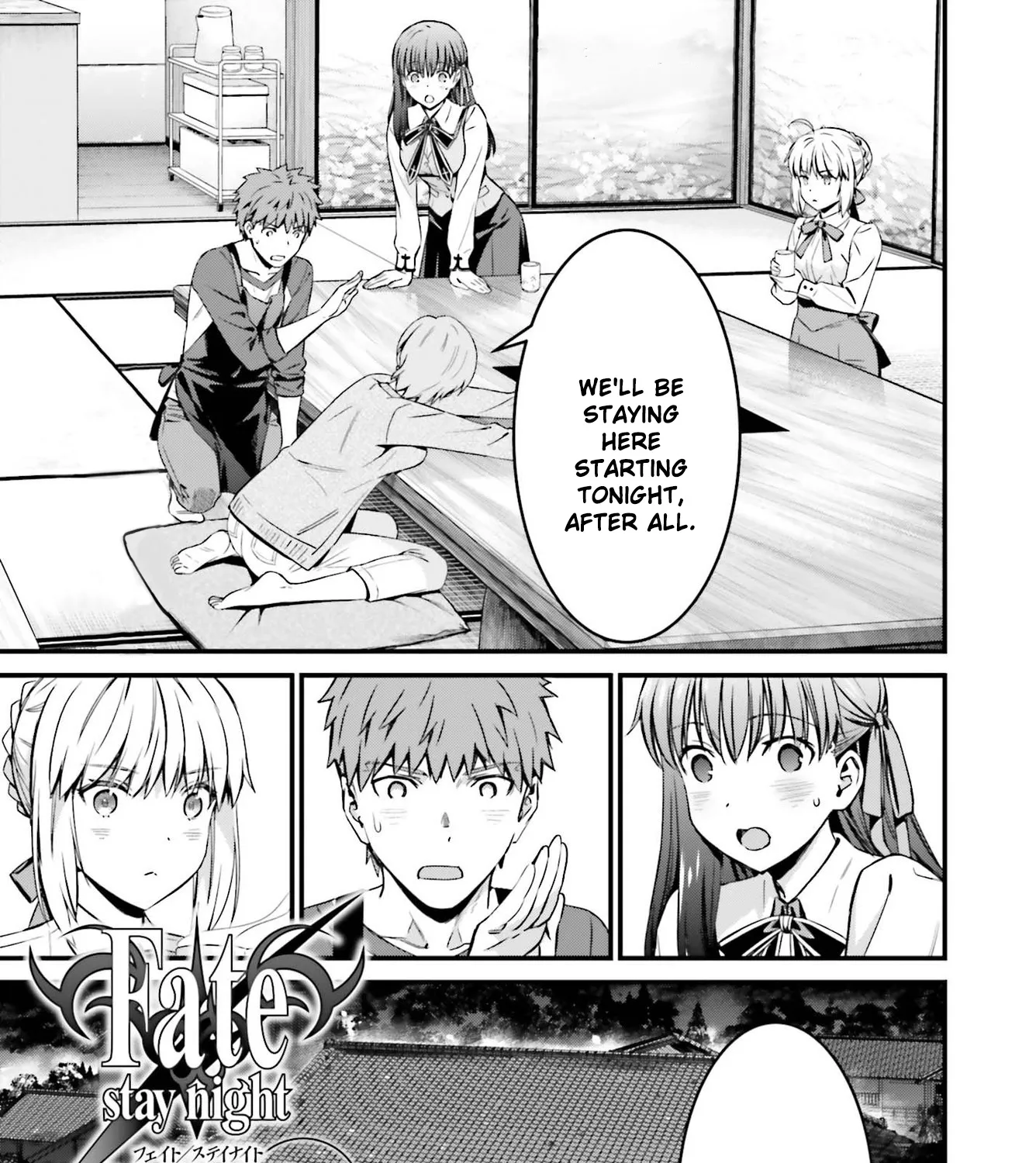 Fate/stay Night - Unlimited Blade Works Chapter 11.1 page 1 - MangaNato