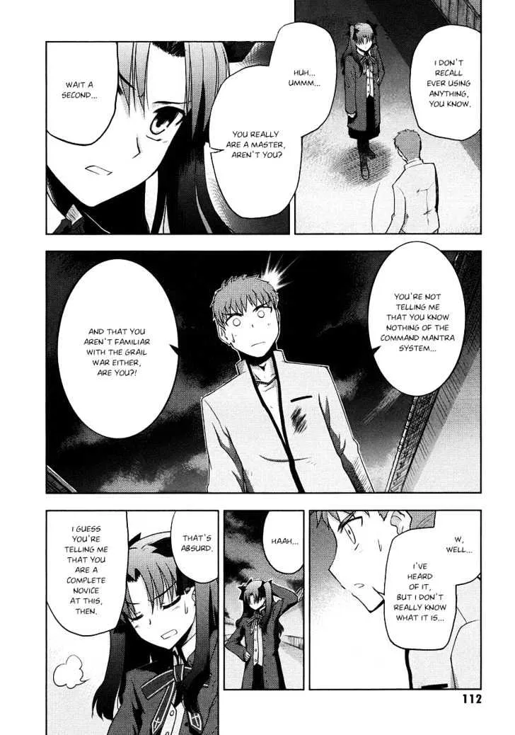 Fate/stay Night Chapter 3 page 4 - MangaNato