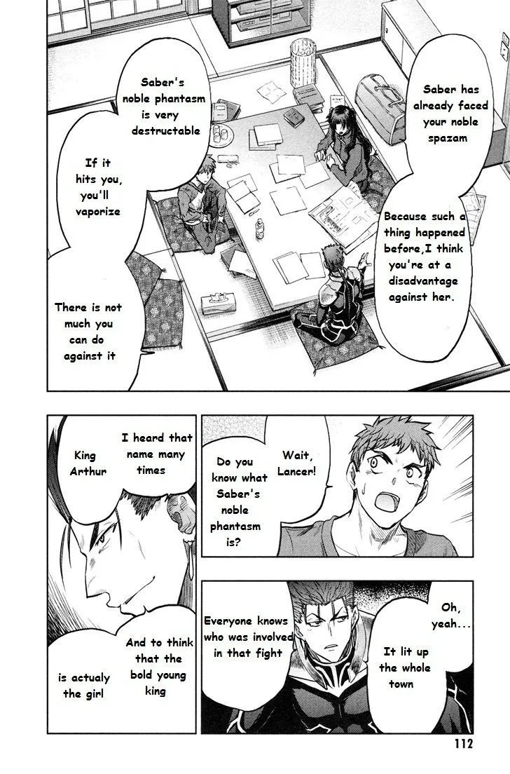 Fate/stay Night Chapter 42 page 9 - MangaNato