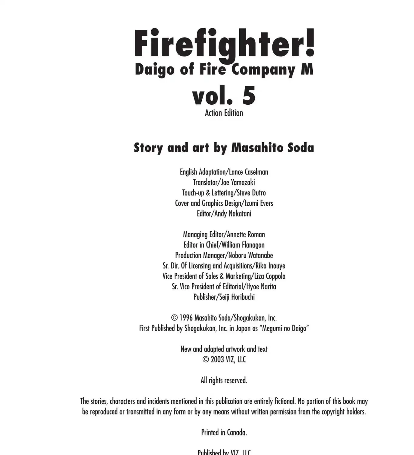 Firefighter! Daigo Of Fire Company M - Page 6