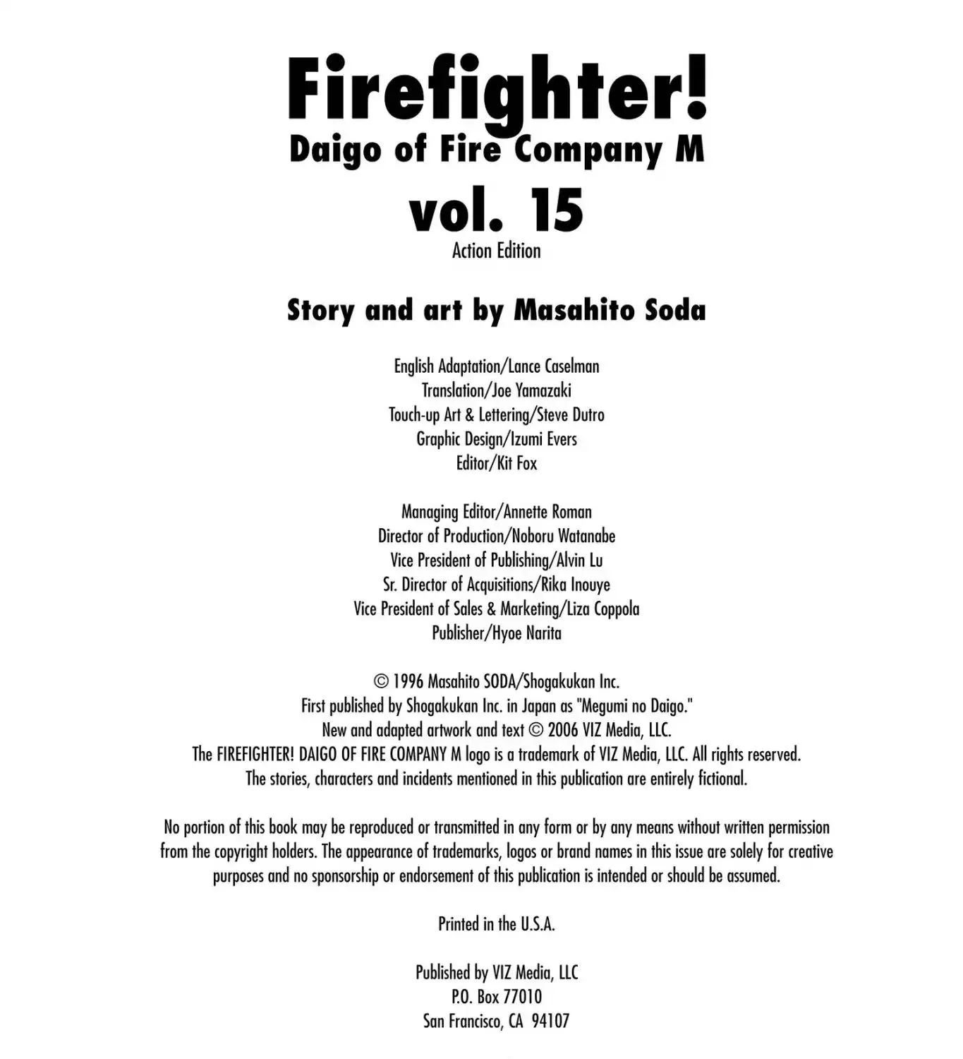 Firefighter! Daigo Of Fire Company M - Page 6