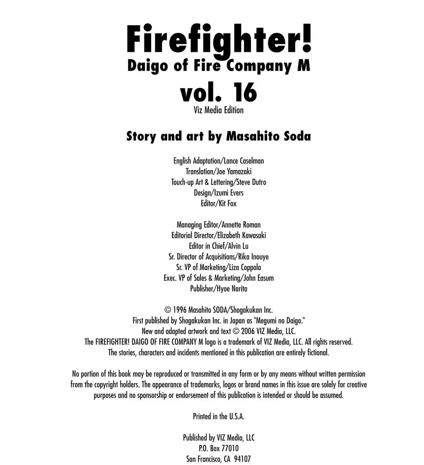 Firefighter! Daigo Of Fire Company M - Page 6