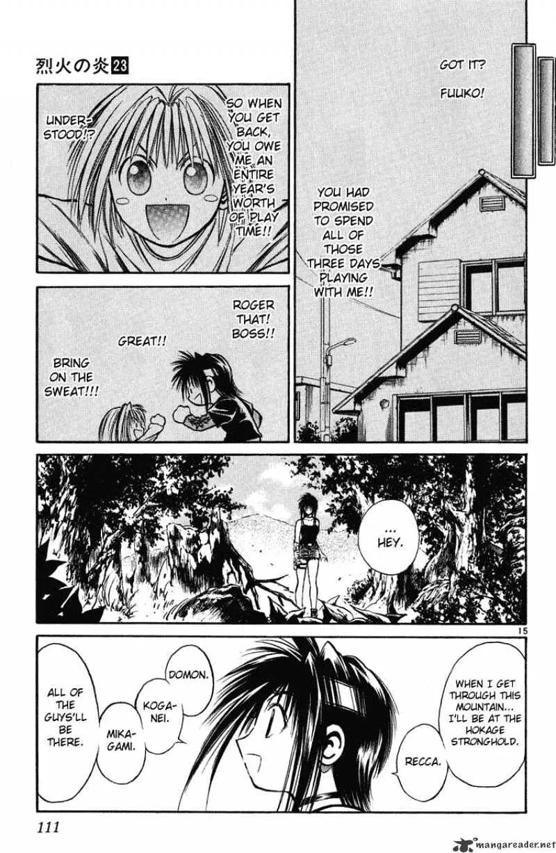 Flame Of Recca Chapter 224 page 15 - MangaNato