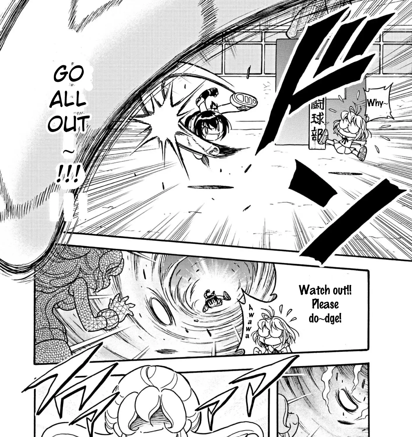 Flaming Ball Girl Dodge Bullet - Page 26