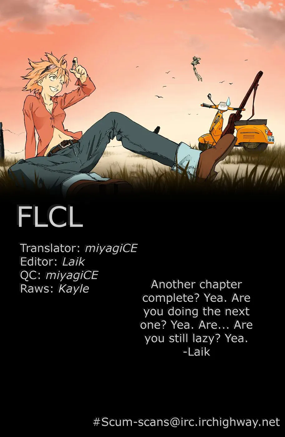 FLCL Chapter 4 page 30 - MangaNato