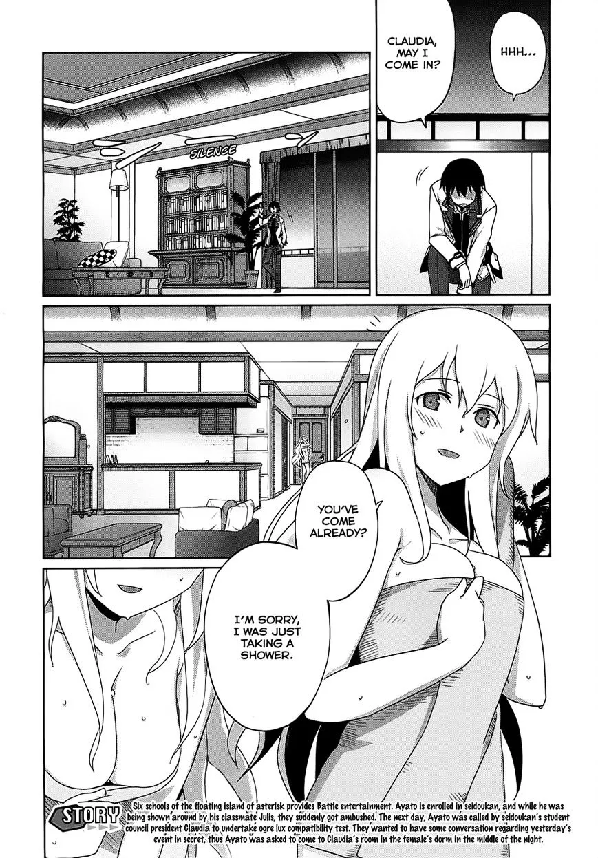 Gakusen Toshi Asterisk Chapter 11 page 3 - MangaKakalot