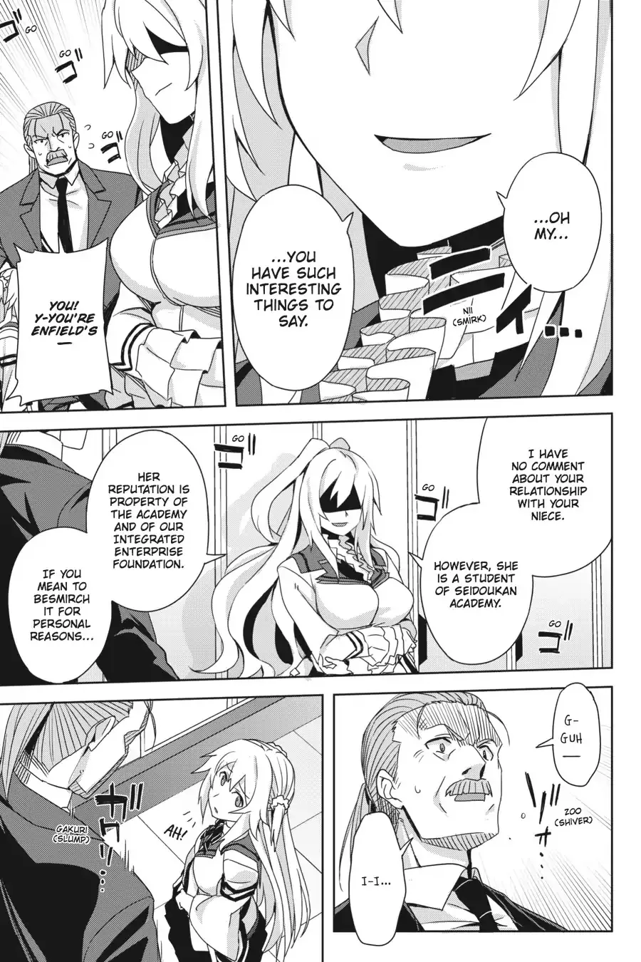 Gakusen Toshi Asterisk Chapter 30 page 21 - MangaKakalot