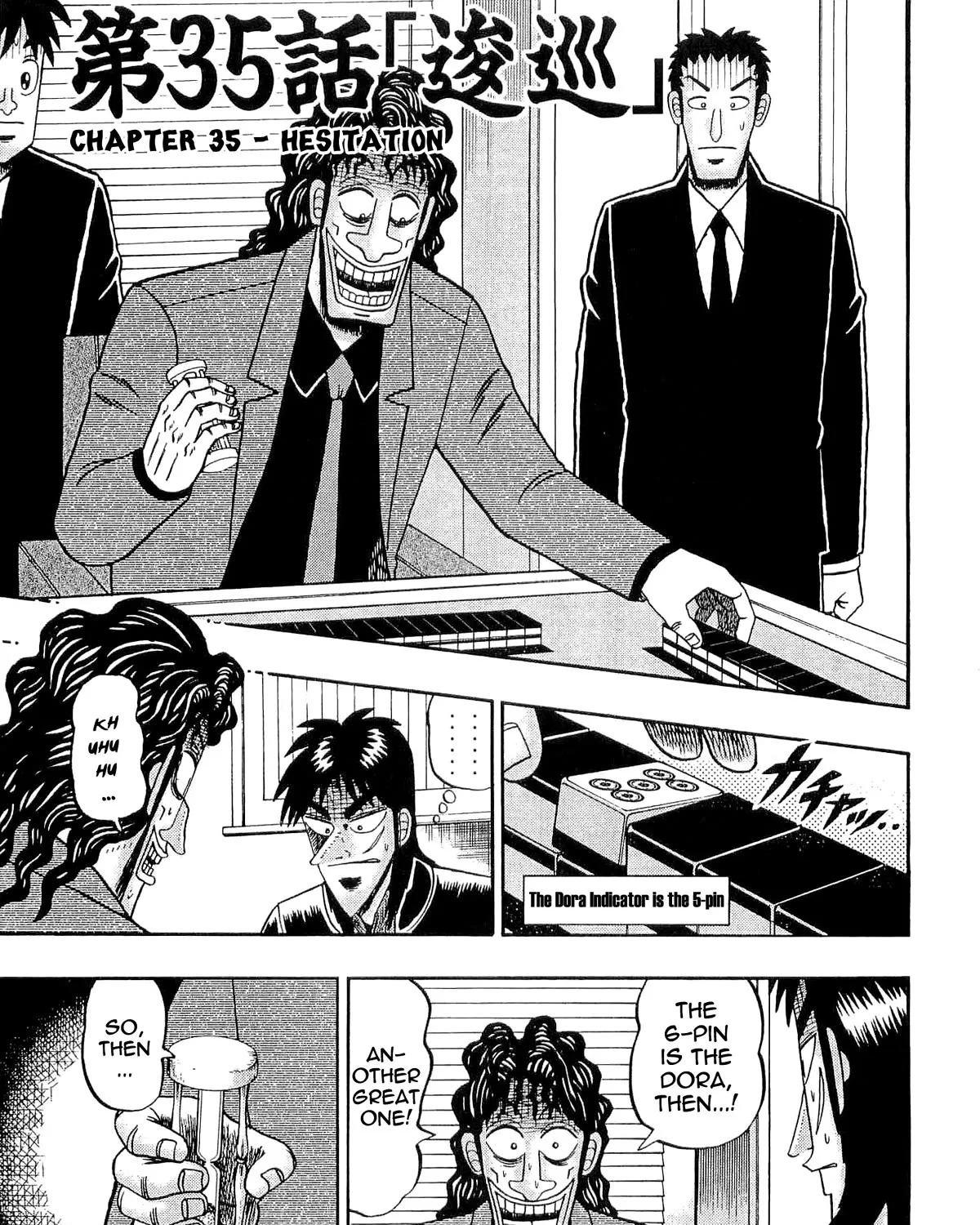 Gambling Outcast Kaiji - Kaiji Part 3 Chapter 35 page 1 - MangaNato