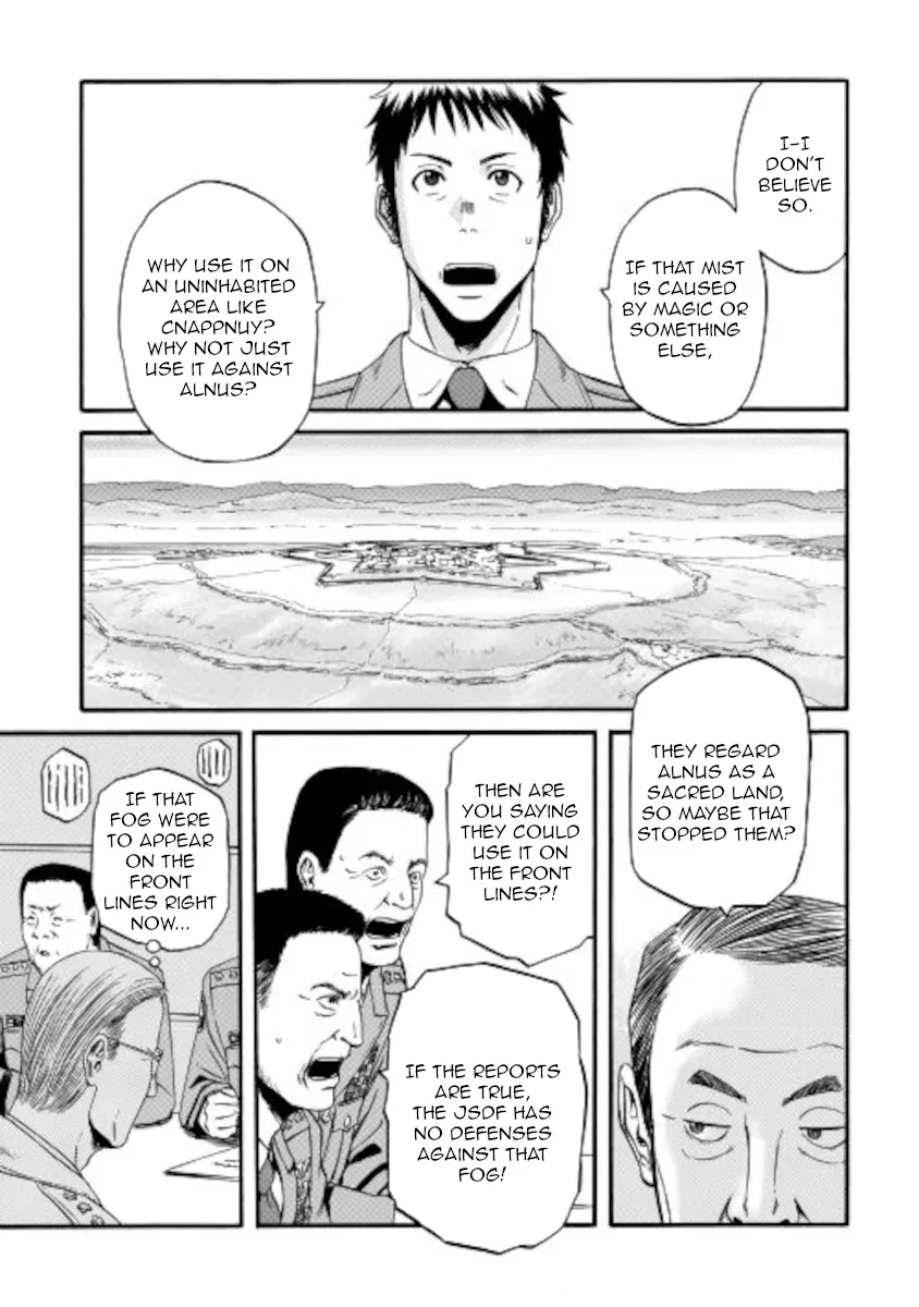 Gate - Jietai Kare No Chi Nite, Kaku Tatakeri Chapter 104 page 21 - MangaKakalot