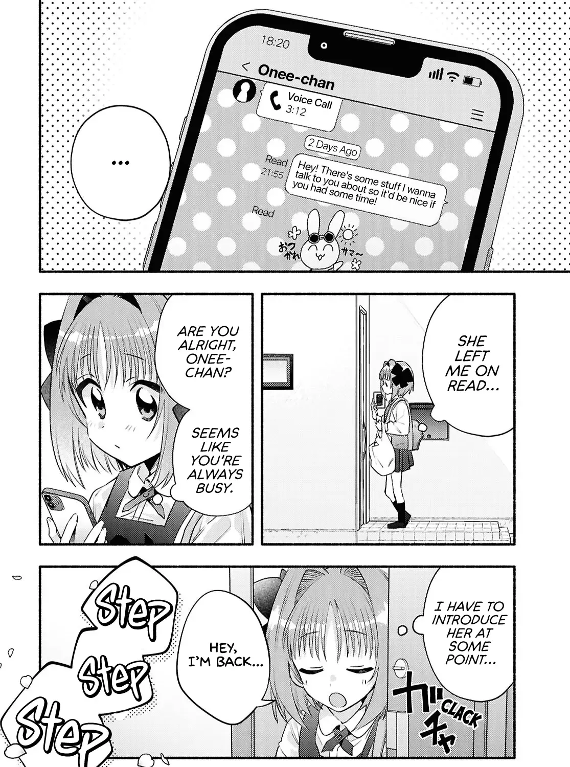 Genjitsu Sekai (Real) Demo Shiawase ni Shite Kudasai ne? Chapter 4 page 3 - MangaNato