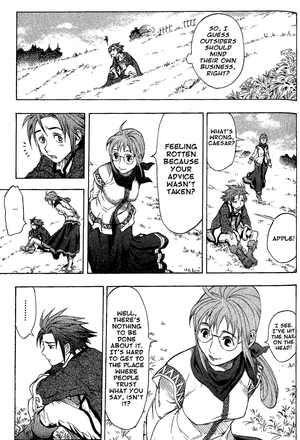 Gensou Suikoden III - Unmei no Keishousha Chapter 1.4000000000000004 page 125 - MangaNato