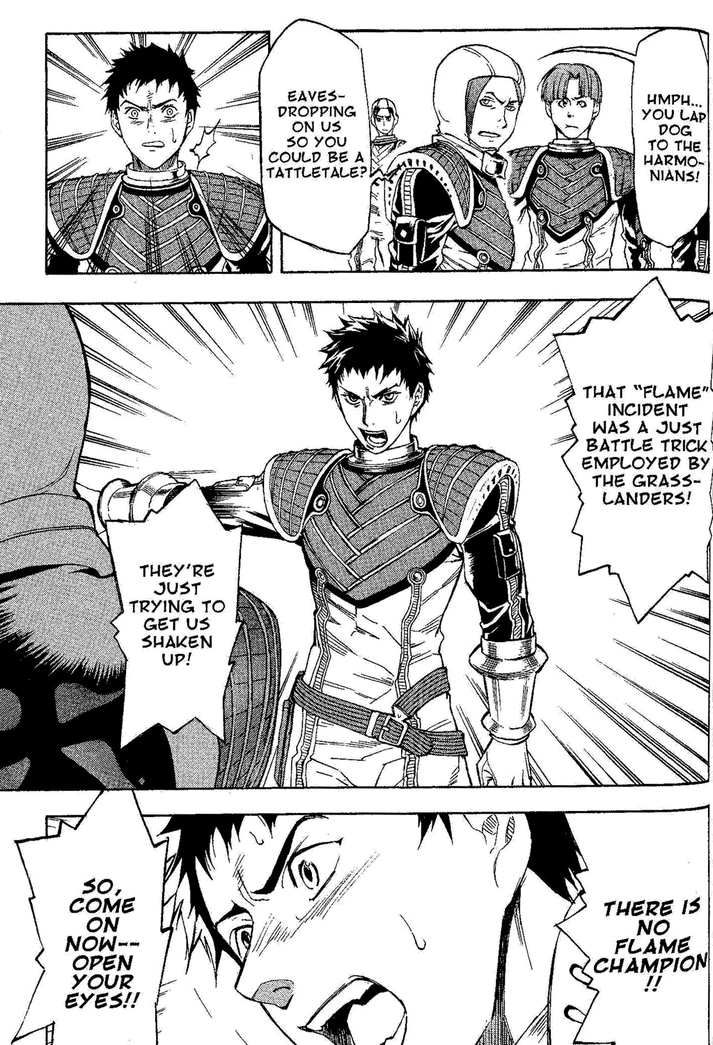 Gensou Suikoden III - Unmei no Keishousha Chapter 1.4000000000000004 page 137 - MangaNato