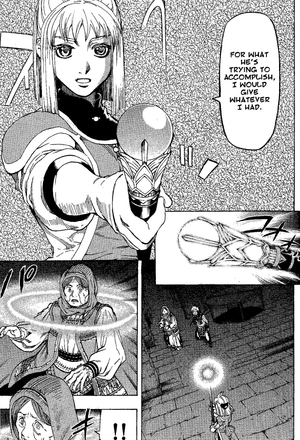 Gensou Suikoden III - Unmei no Keishousha Chapter 1.4000000000000004 page 29 - MangaNato